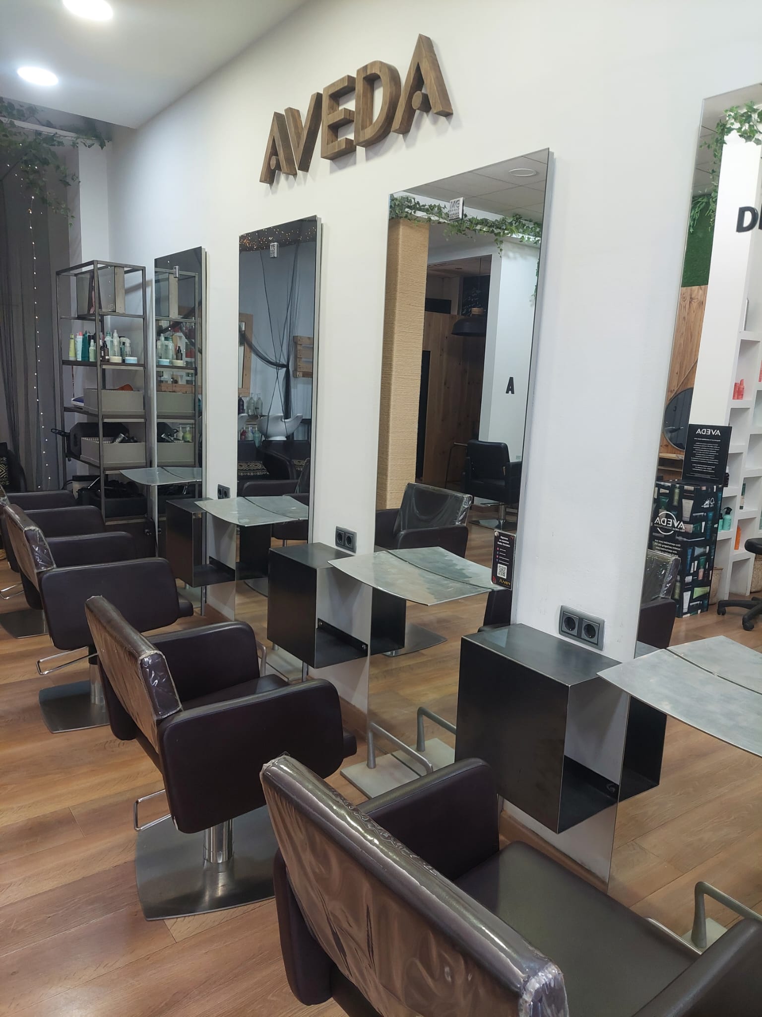 Estanterías para peluquería
